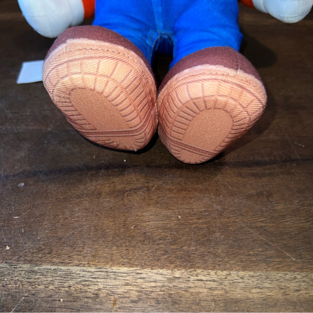Super Mario Bros Movie MARIO Poseable Plush Figure Jakks Pacific Toy Nintendo - Picture 2 of 16